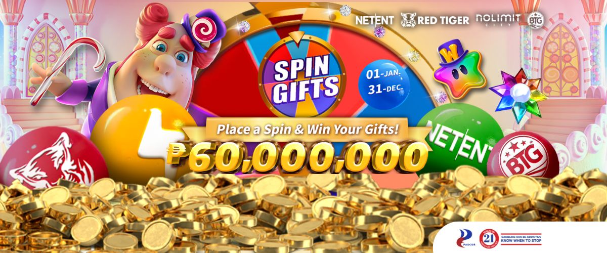 SPIN GIFTS:  Spin, Win and Get Reward!