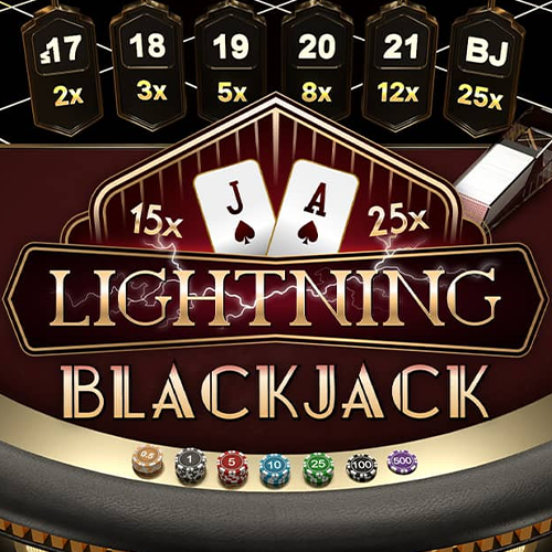 Lightning blackjack Game