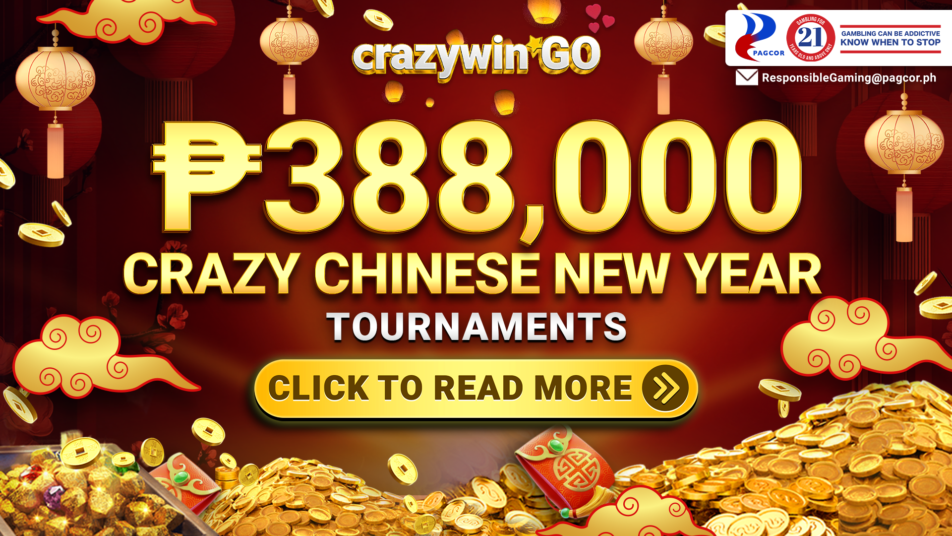 Crazy Winners Chinese New Year Tournaments