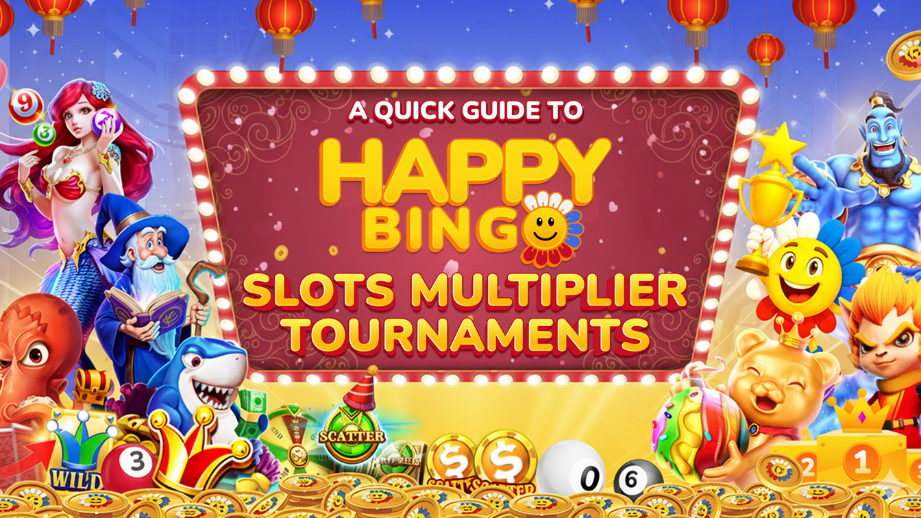 A quick guide to HappyBingo’s slots multiplier tournaments