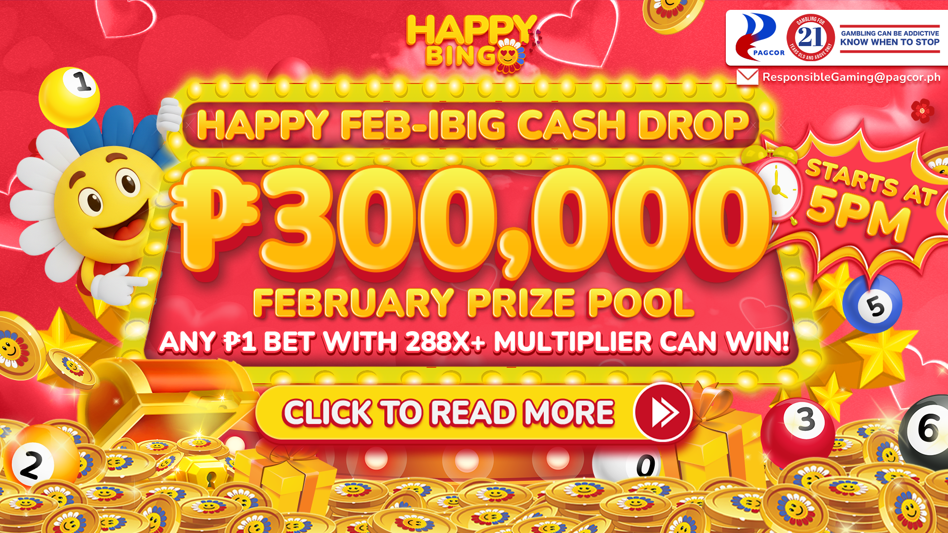 Happy Feb-ibig Cash Drops