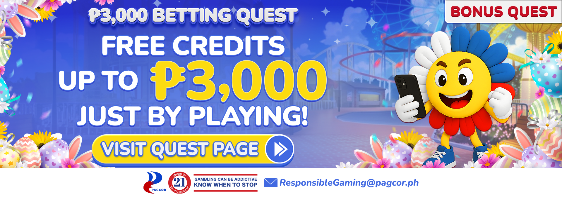 ₱3,000 New Player Bonus