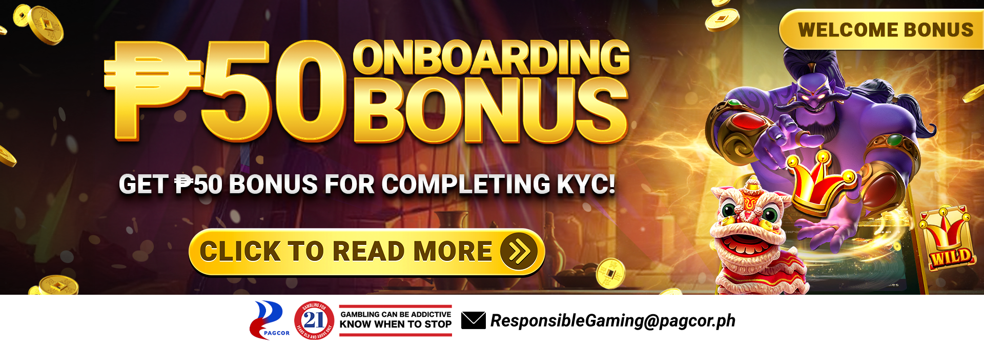 P50 KYC Bonus