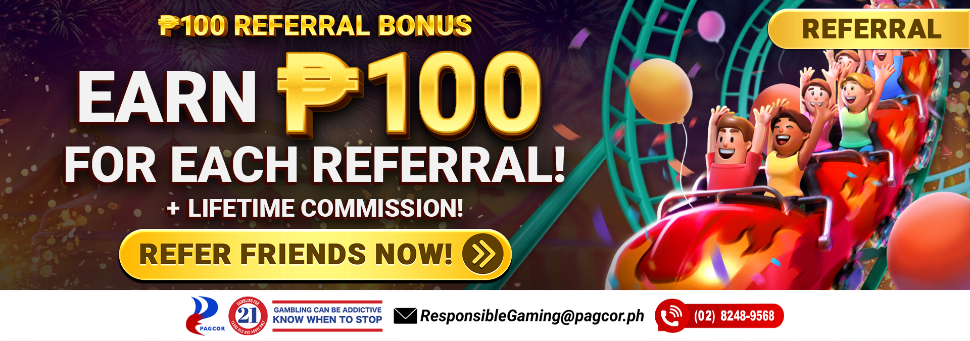 P100 Referral Bonus