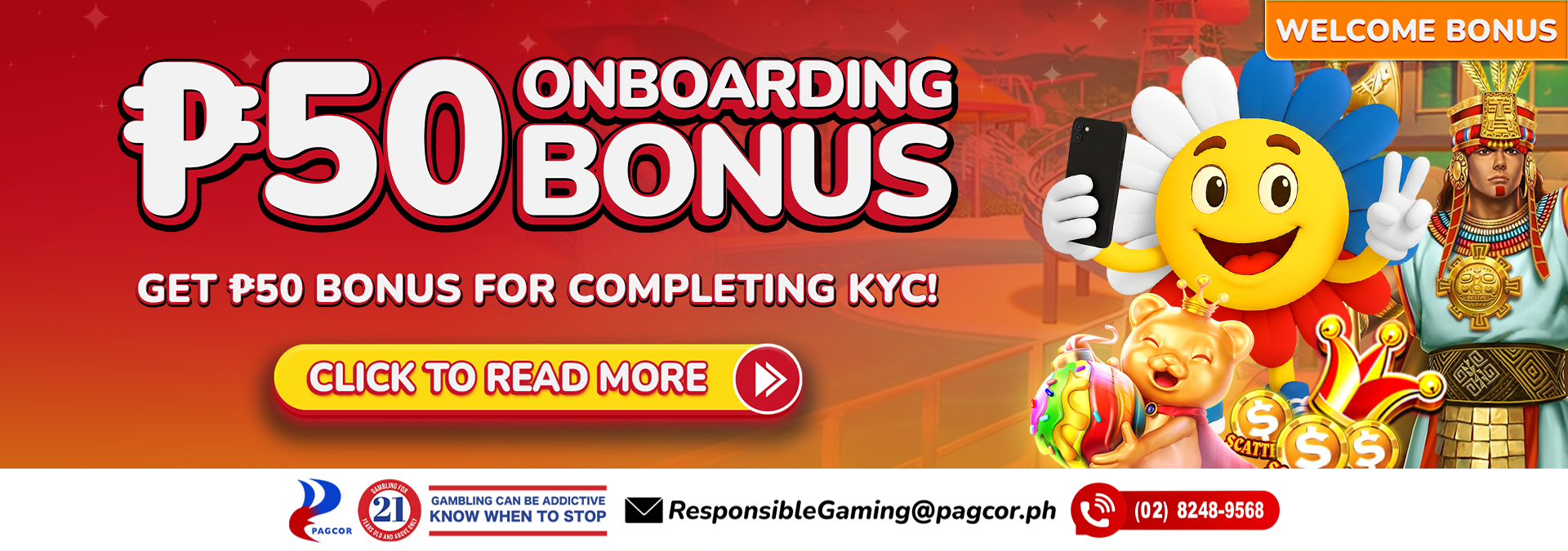 P50 KYC Bonus