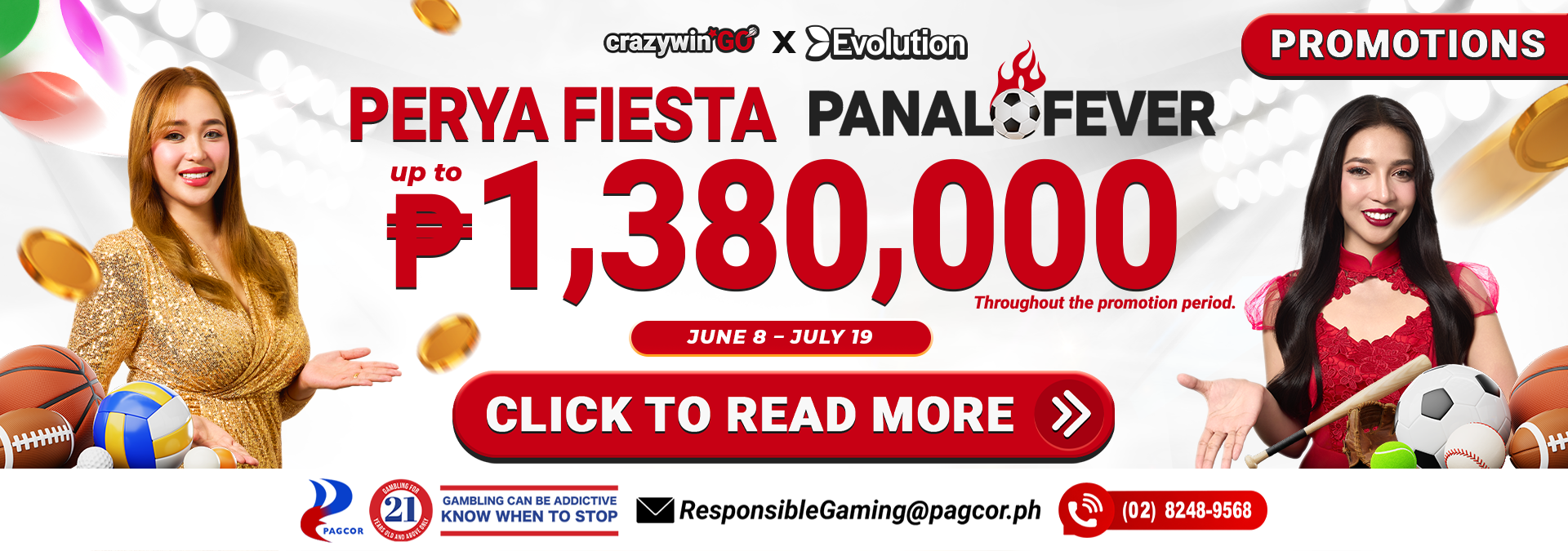 EVOLUTION Perya Fiesta Panalo Fever