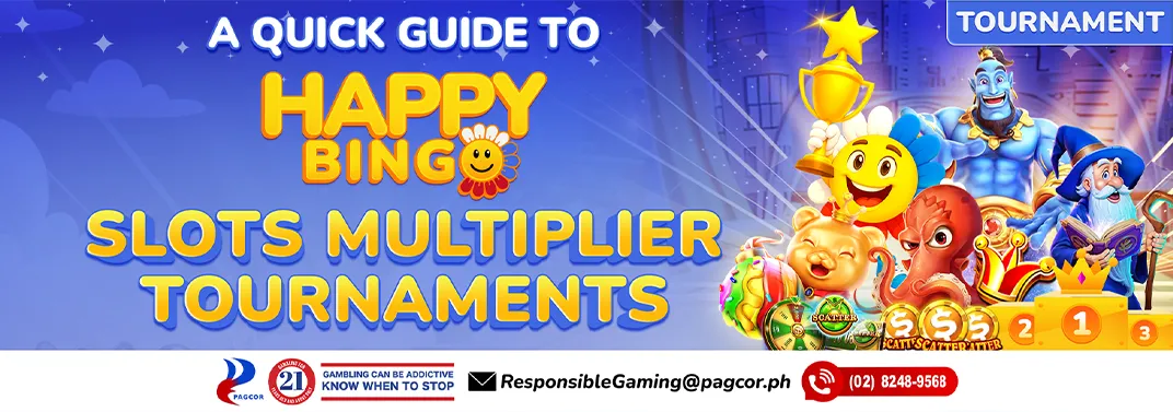 A quick guide to HappyBingo’s slots multiplier tournaments