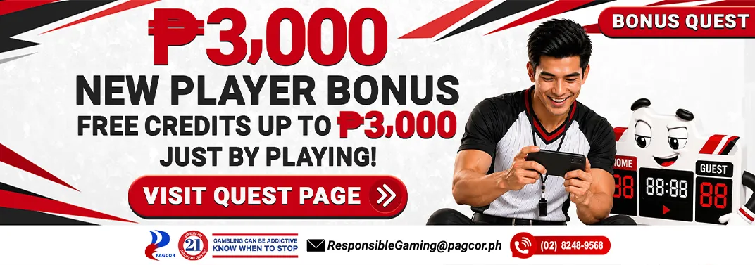 ₱3,000 New Player Bonus