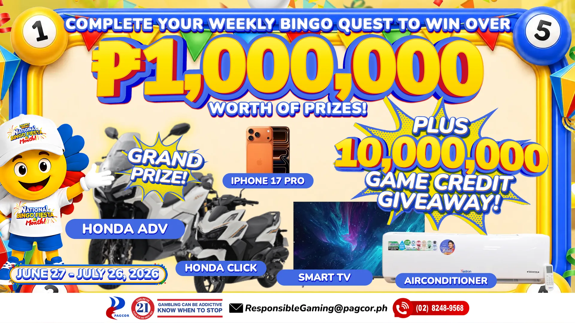 National Bingo Fiesta Month